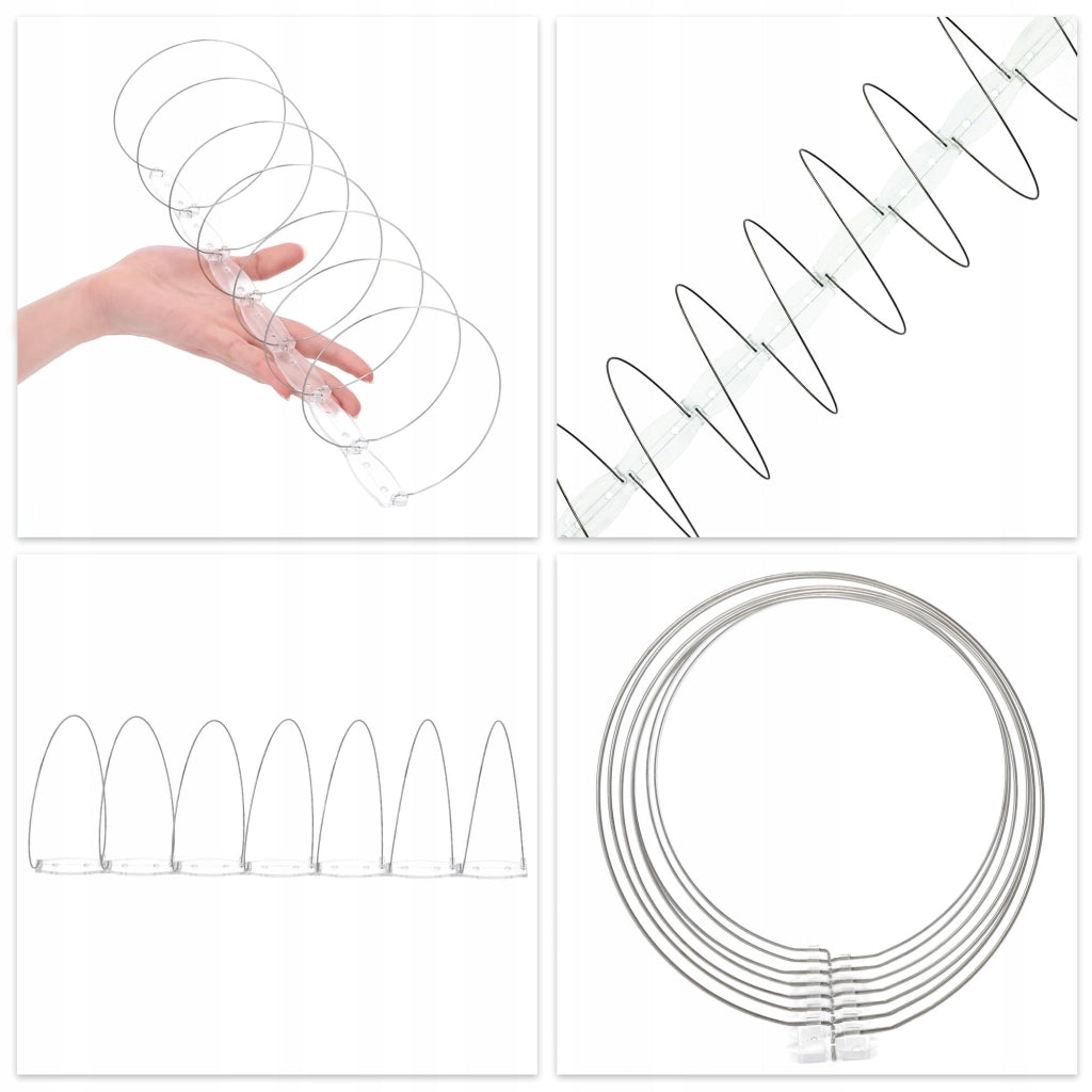 Spirali KADAX per uccelli, piccioni, dissuasori anti-uccelli, piccioni, corvi, 3M, 9 pezzi