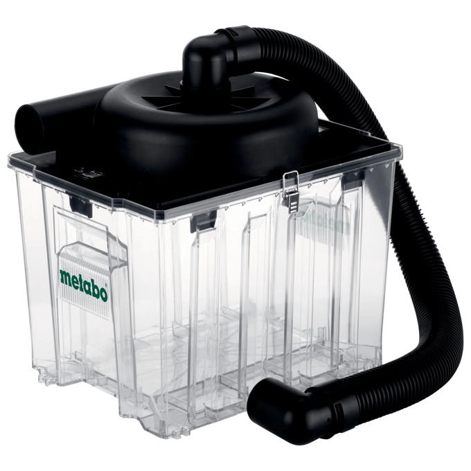 Metabo 630226000 Pre-separatore per aspiratore universale Tecnologia a ciclone 25 L Diametro raccordo 58 mm Diametro tubo 49 mm Lunghezza tubo 90 cm colore Nero