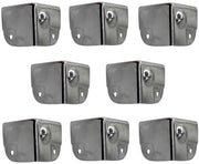 Protezione angolare in acciaio inox lucidato - 8 pezzi - 40 x 40 x 40 mm - Duraturo - Liscio e lucido