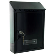 CASSETTA POSTALE GARDEN ACCIAIO NERO TX0080- CHINA JIANGSU SAINTY- 6,0 pz