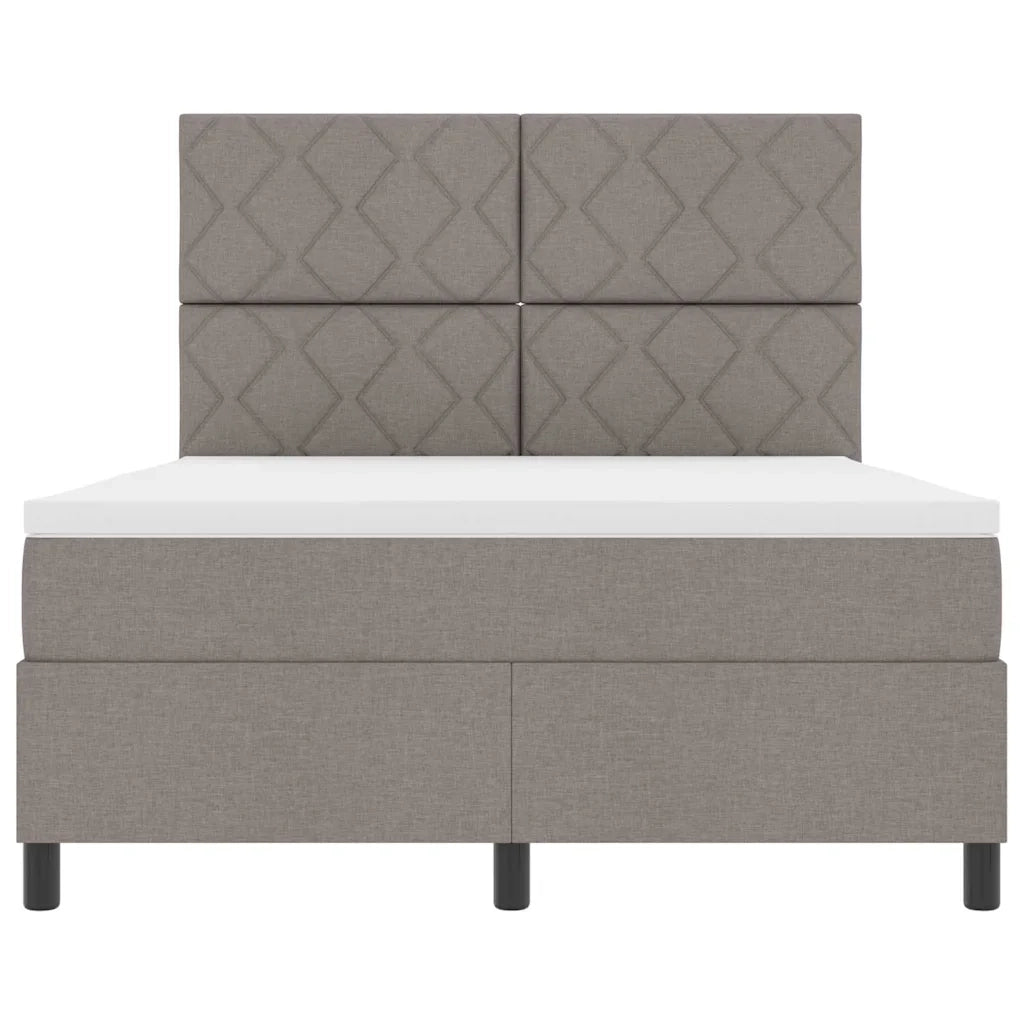 Letto a molle con materasso Talpa 140 x 190 cm Tessuto 3339466