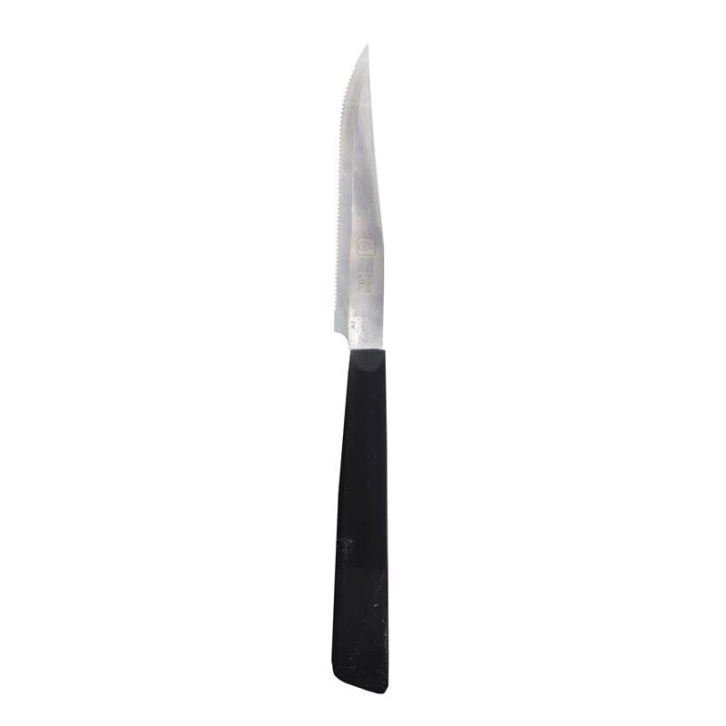 MAURY'S SET DA 6 COLTELLI PER BISTECCA IN ACCIAIO INOX DI COLORE NERO