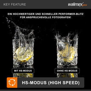 Campaigner 400 HS Set Single flash fotografico da studio, luce LED da 400 W per foto e video, con softbox stativo luci e accessori