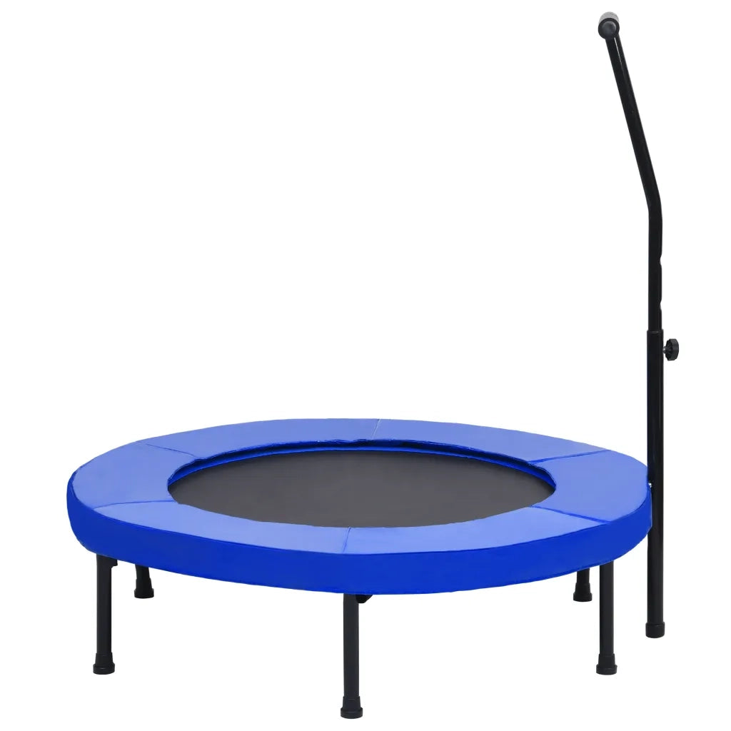 Trampolino da Fitness con Manico e Tappetino di Sicurezza 102cm CFW5219723