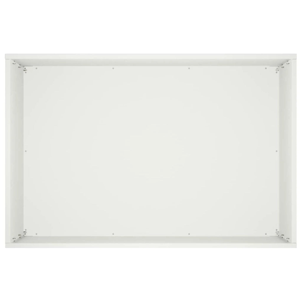 Vaso da giardino 2 pz Bianco 50 x 40 x 50 cm 8005655