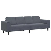 Divano | Divano da soggiorno | Sofa per Soggiorno Grigio scuro 250 x 77 x 76 cm