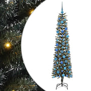 Albero di Natale | Decorazioni natalizie artificiale con 300 LED Verde 180 cm