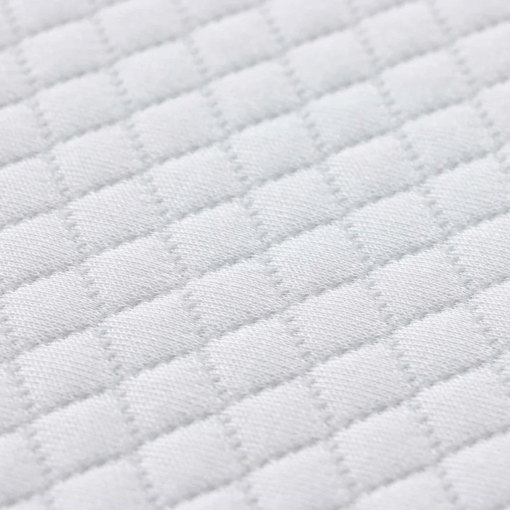Topper per materasso Bianco 200 x 200 cm Tessuto Jacquard CFW3303654