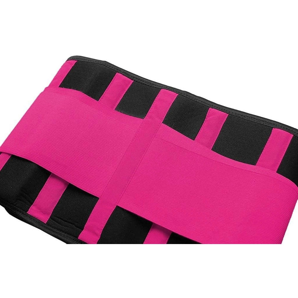 Trade Shop - Fascia Lombare Supporto Per La Schiena Cintura Di Sostegno Trainer Pancia Unisex -