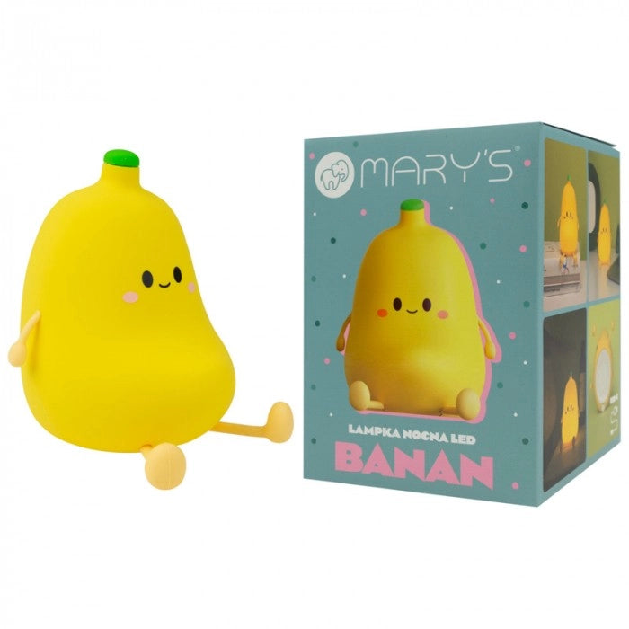 Mary’s Lampada Notturna Banana LED 1W Ricaricabile