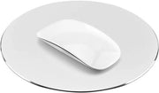 Tappeto da muro in alluminio premium 8,66 pollici (circolare, argento)