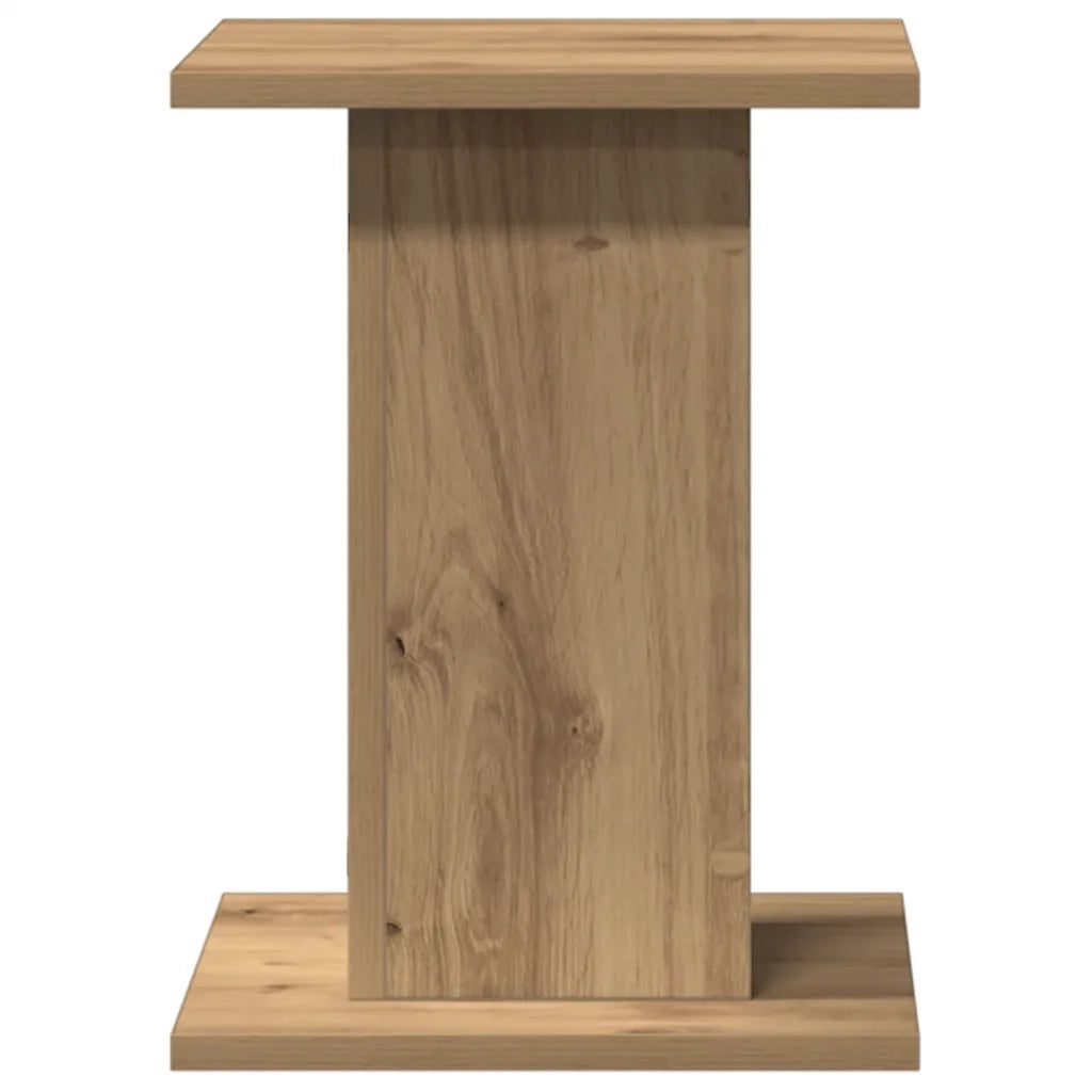 vidaXL Supporti Altoparlanti 2 pz Rovere 30x30x40 cm in Multistrato