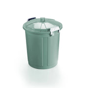 Contenitore Con Coperchio Tommy Da 21 Litri Verde Mazzei - Mazzei Home