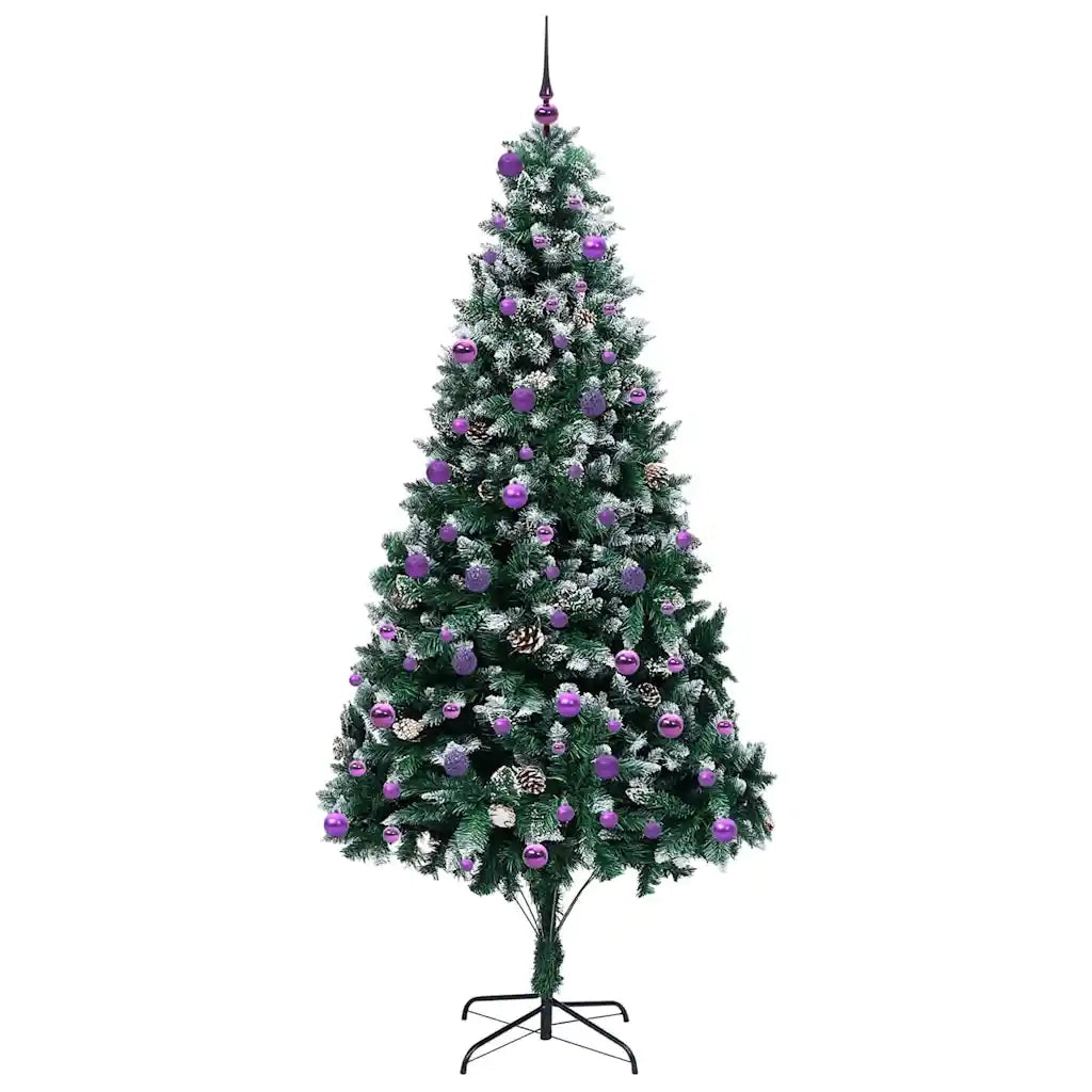 Albero di Natale | Decorazioni natalizie artificiale con 300 LED Verde 240 cm