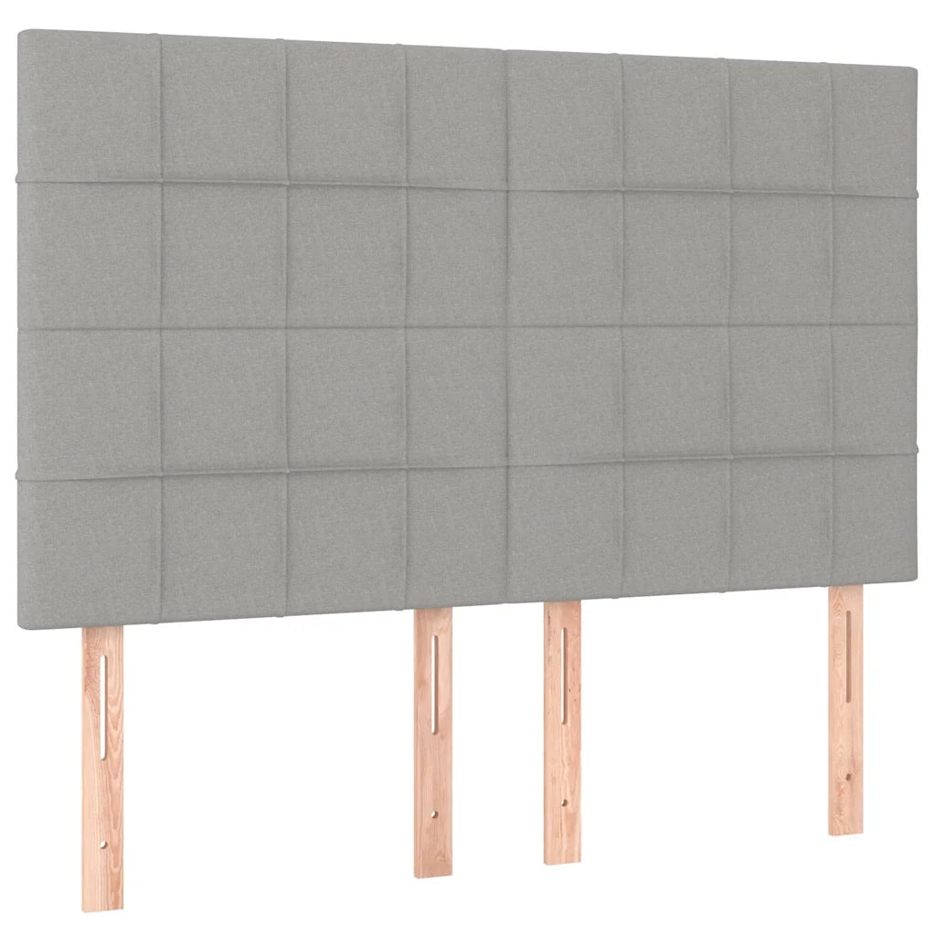 Giroletto senza Materasso Grigio Chiaro 140x200 cm Tessuto 3125057