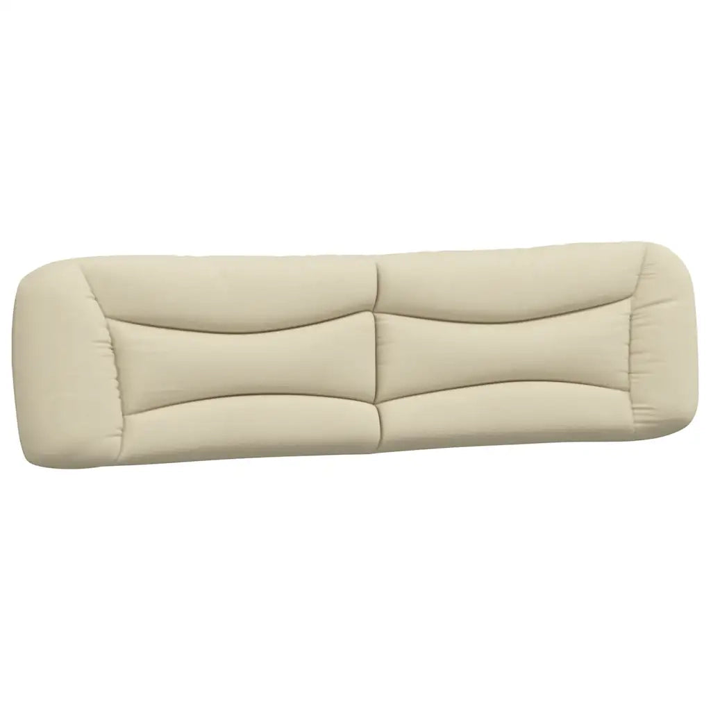 Giroletto senza Materasso Crema 200x200 cm in Tessuto
