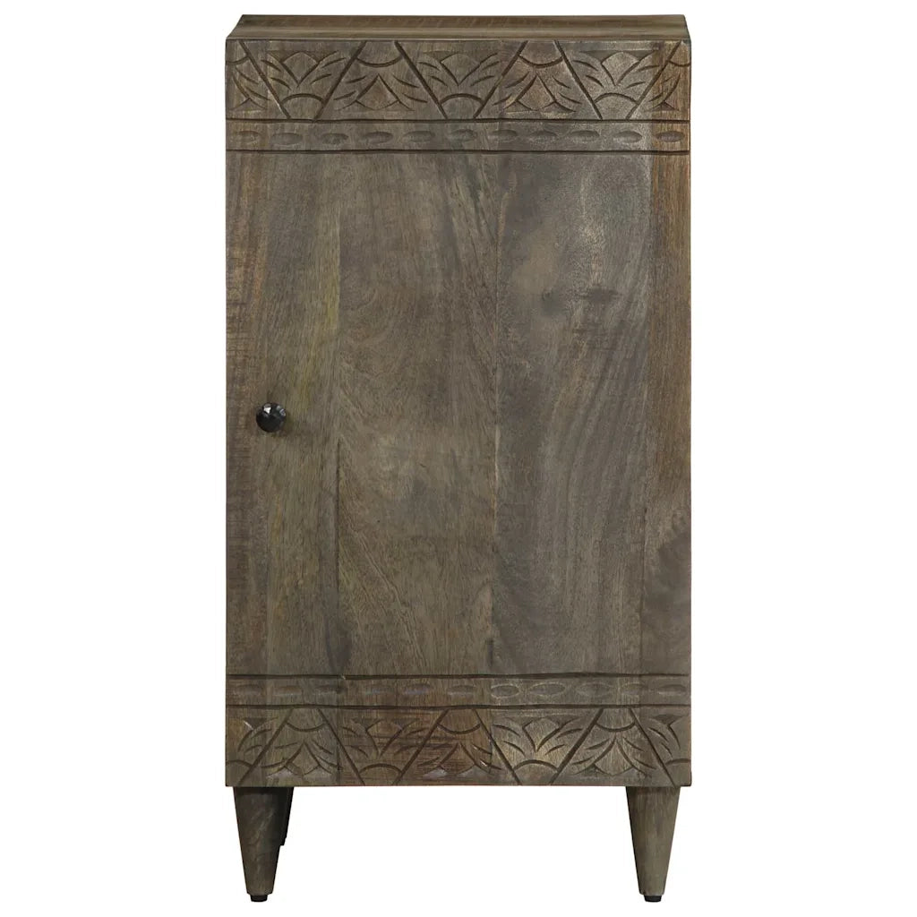 Credenza-Buffet-Armadio da cucina 40x33x75 cm in Legno Massello di Mango 992814