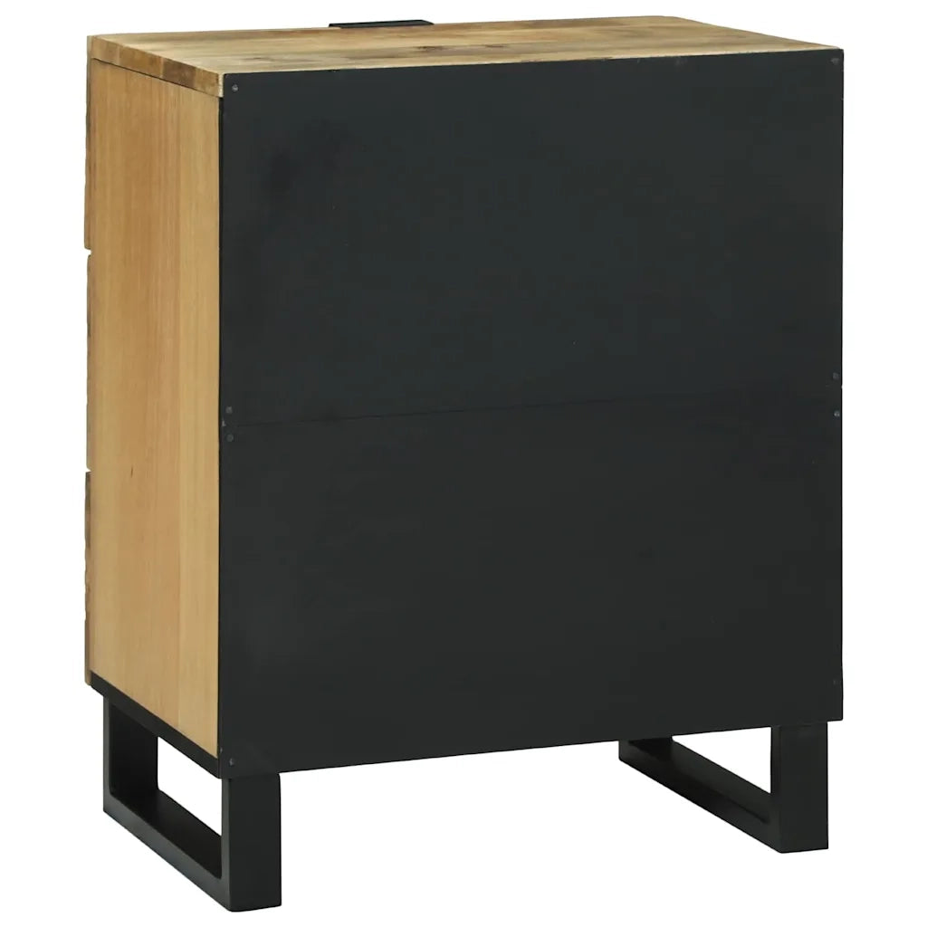 Comodino | Armadio da Notte | Mobiletto da notte Naturale 50 x 33 x 62 cm Legno ingegnerizzato