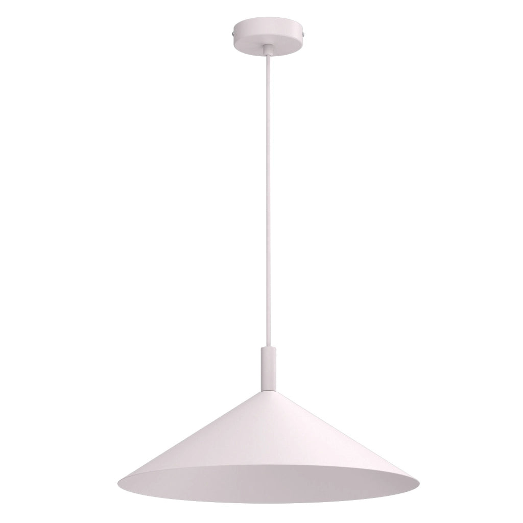 Lampada a sospensione Anega cashmere cono 40 cm GX53