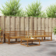 Set di divani da esterno 5 pcs Naturale