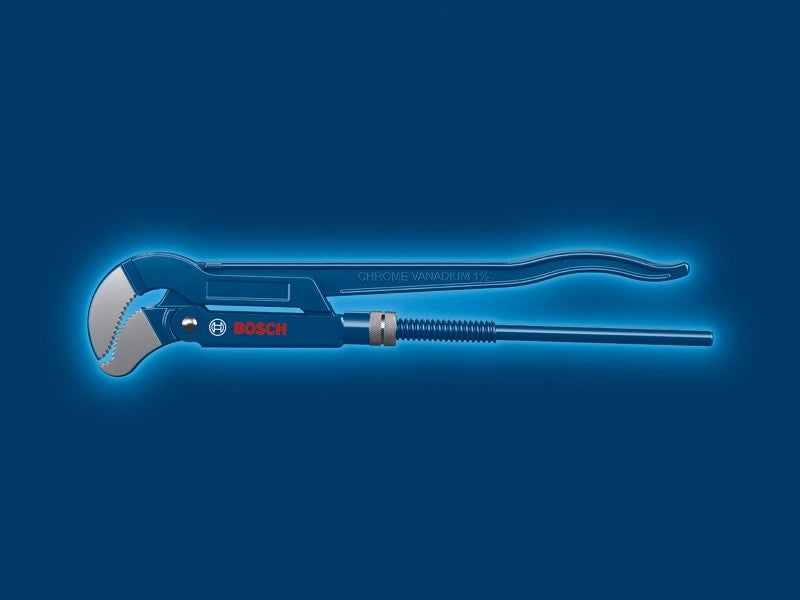 CHIAVE PER TUBI AD ANGOLO DI 45° LUNGA 420mm BOSCH PROFESSIONAL - 1600A02W3T