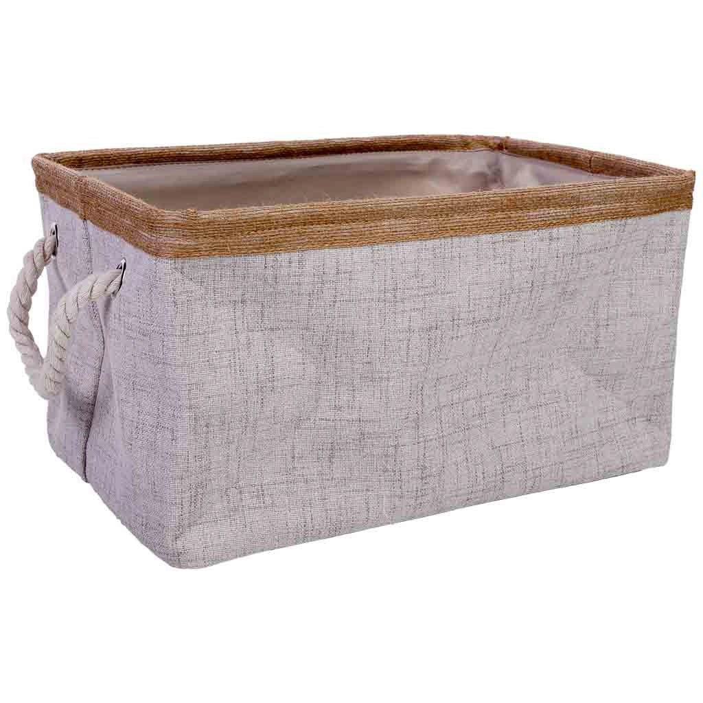 Cesto di stoccaggio in tessuto 36x24x20