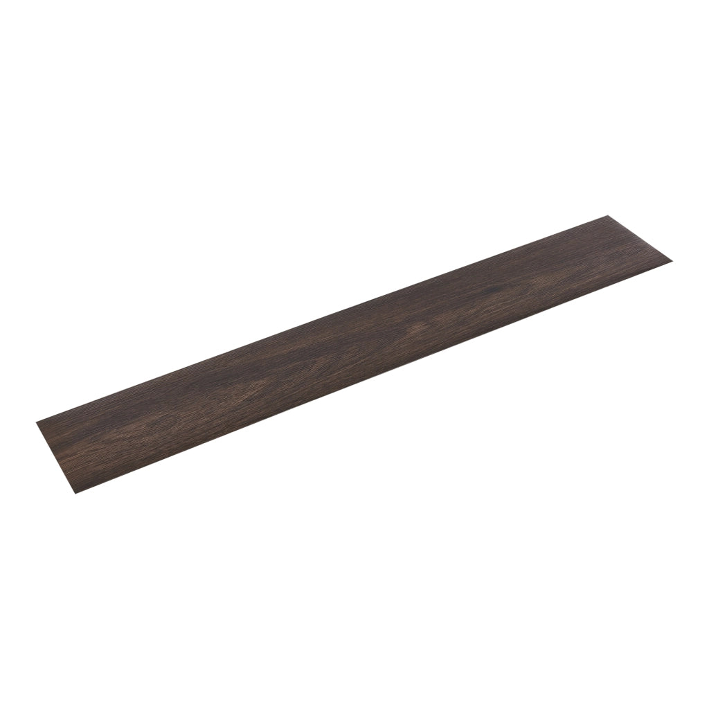 Pavimento Adesivo Vanola in PVC per Spazi Interni 7 listoni = 0,975 m² Effetto Legno Scuro Wengé NEU.HOLZ
