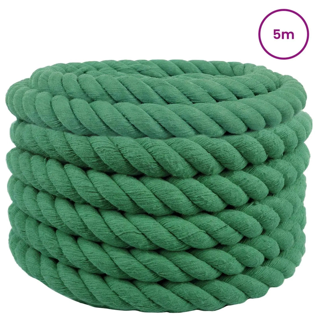Corda Verde 4 x 4 x 500 cm Cotone 42011982