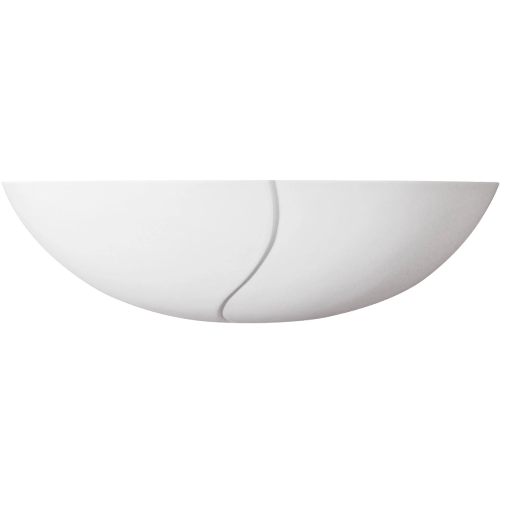 Applique in gesso bianca da parete E14 Polux 206718