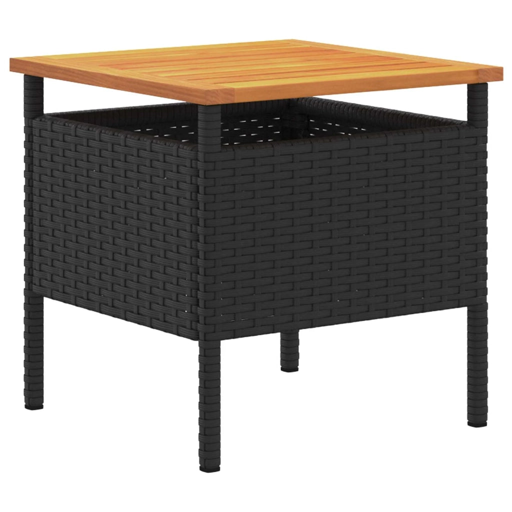 Set da giardino Nero polyrattan 42025108