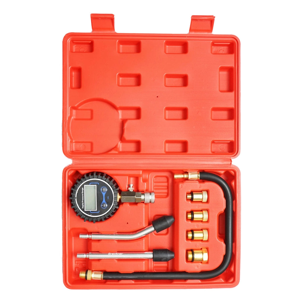 Set tester di compressione digitale per motori a benzina, Breckner Germany