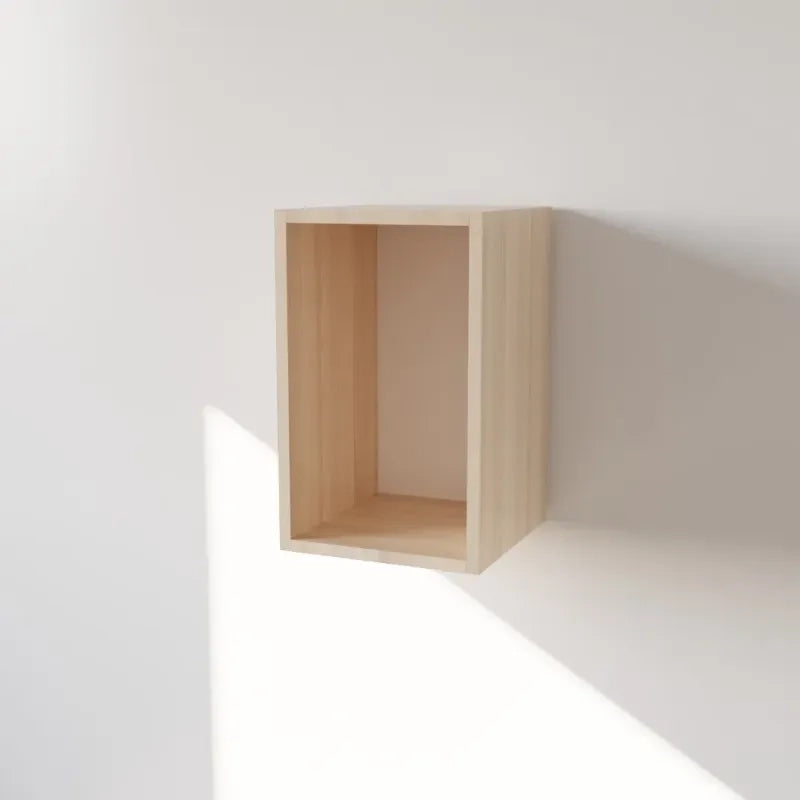 Pensile Cucina  in Legno Nobilitato Rovere Mobile Alto con 1 Anta, Pensile Componibile Moderno Made in Italy (H48XL30XP33cm)