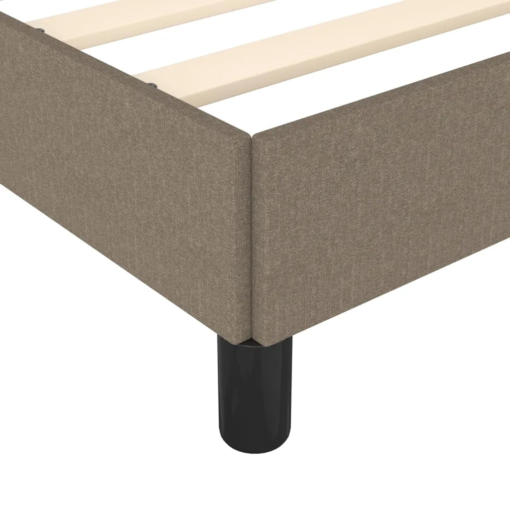 Giroletto senza Materasso Tortora 120x190 cm Tessuto