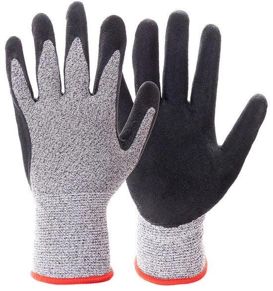 Manopole resistenti ai tagli, livello di protezione 5, adatte per diversi ambienti di lavoro. XL, 26.5CM.