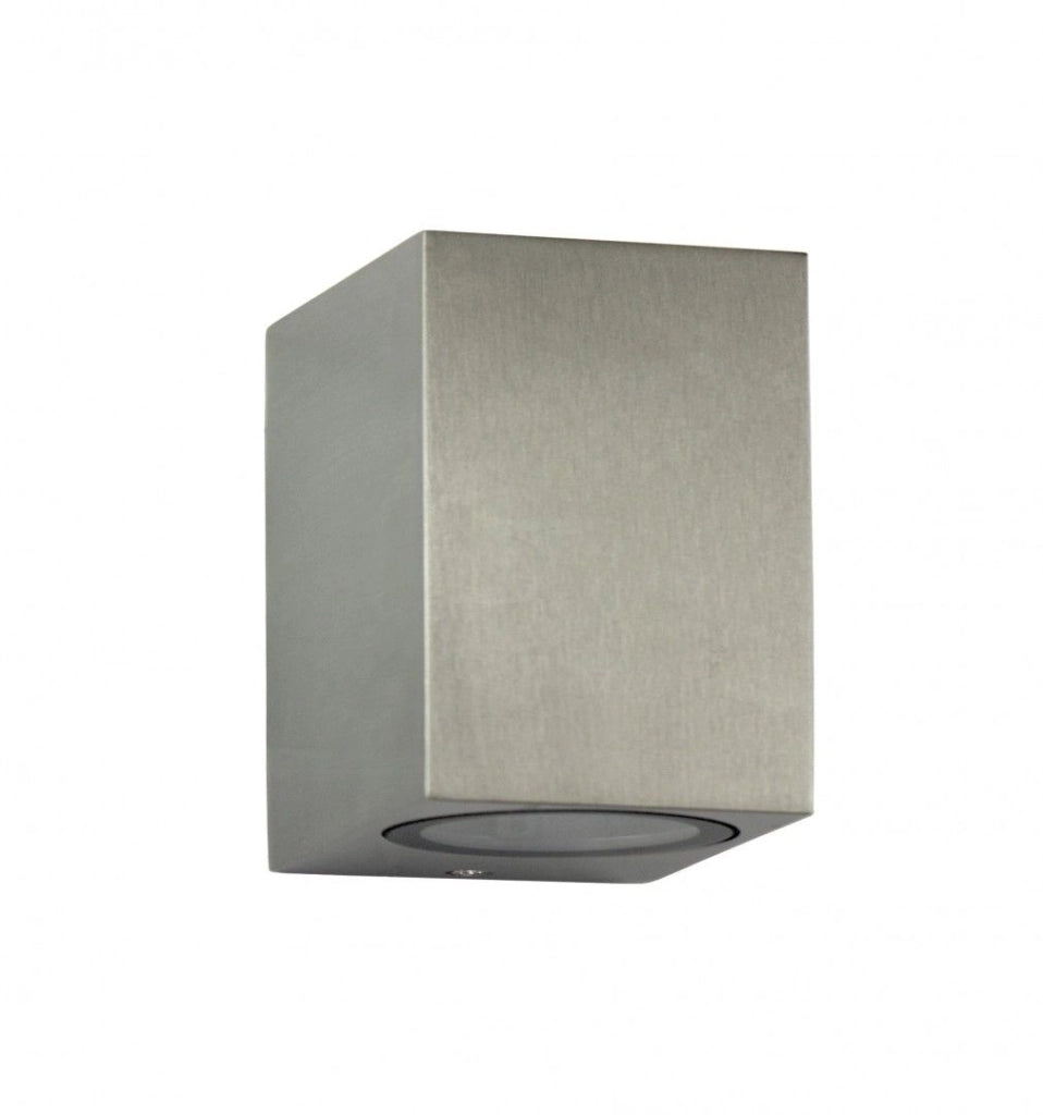 Applique esterno GU10 alluminio spazzolato IP44 SU-MA 5001
