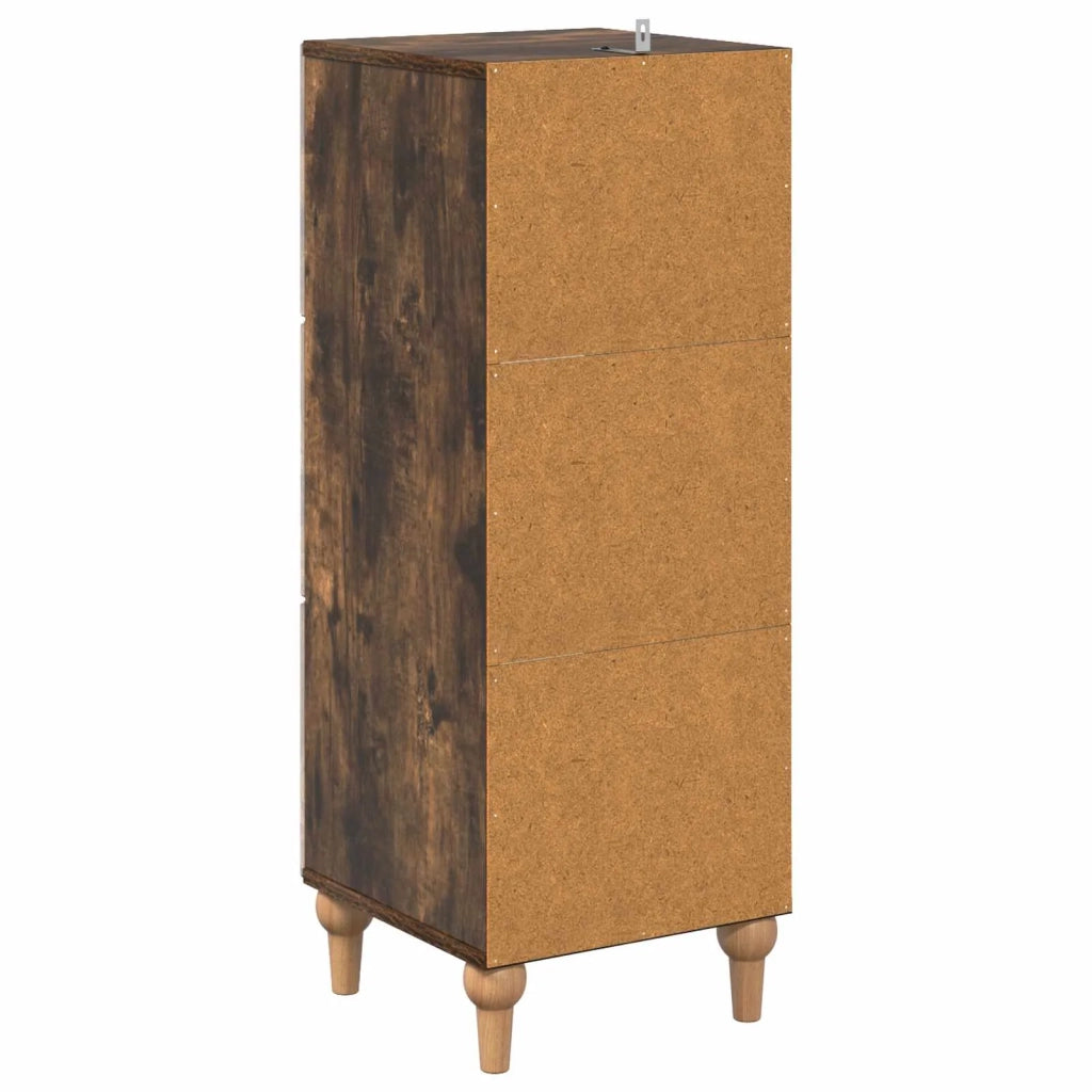 Mobile con Cassetti Rovere Fumo 33 x 34,5 x 90 cm 894160