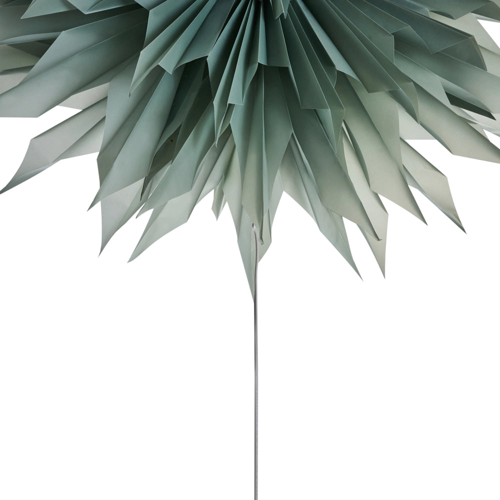 Decorazione da appendere Stella Verde Carta Ombra Stella a forma di Natale Tema Decorazione