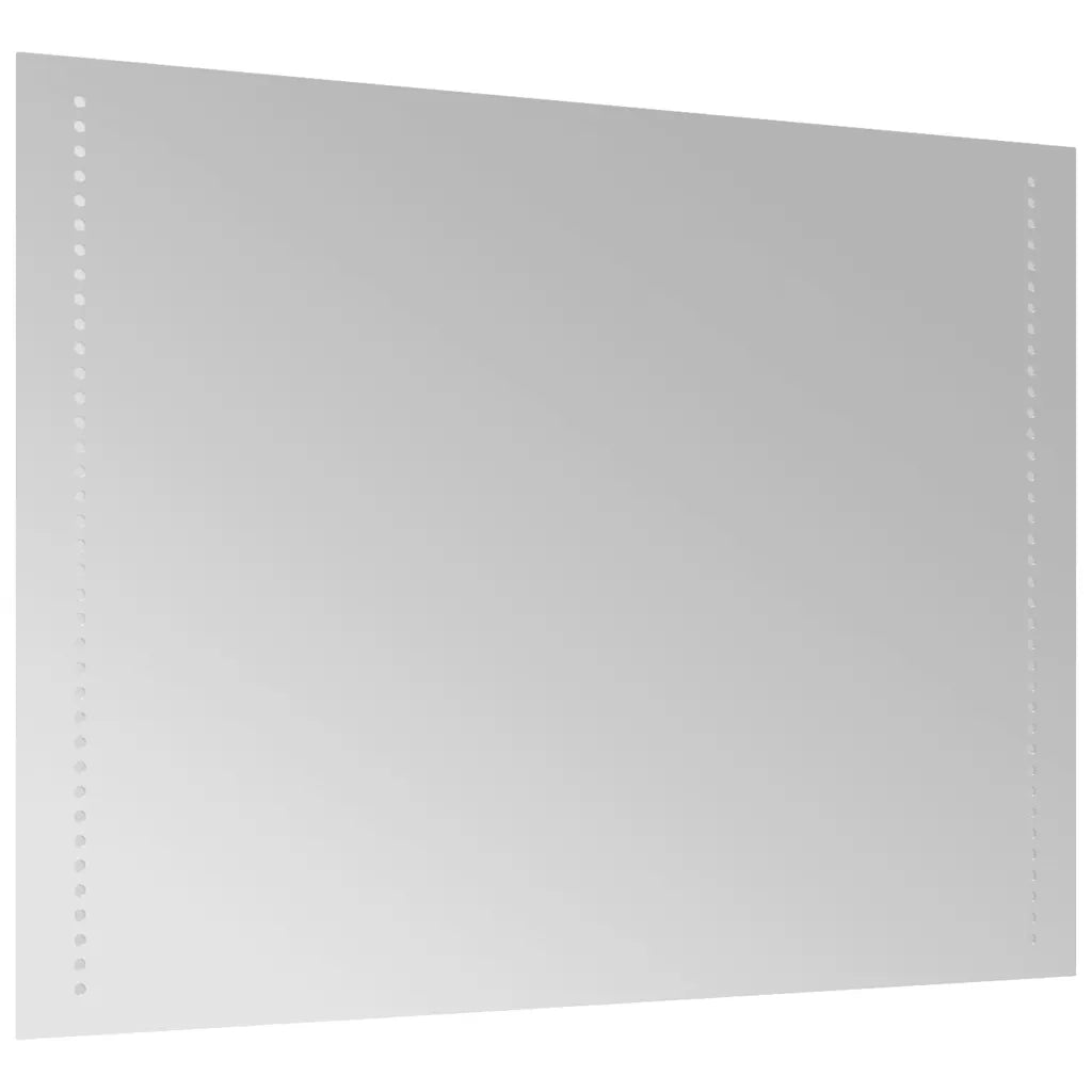 Specchio da Bagno con Luci LED 80x60 cm 151730