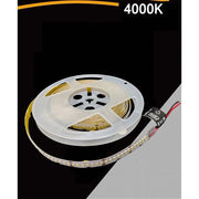 Trade Shop - Strip Striscia Led 5mt Dc 24v Smd 2835 Ip20 90w Luce 3000k 6500k 4000k Dc24v-240 - -bianco Naturale      -