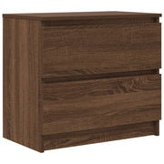 Mobile porta TV pratico con vano contenitore 60 x 35 x 54 cm stile moderno legno composito marrone 02_0051732