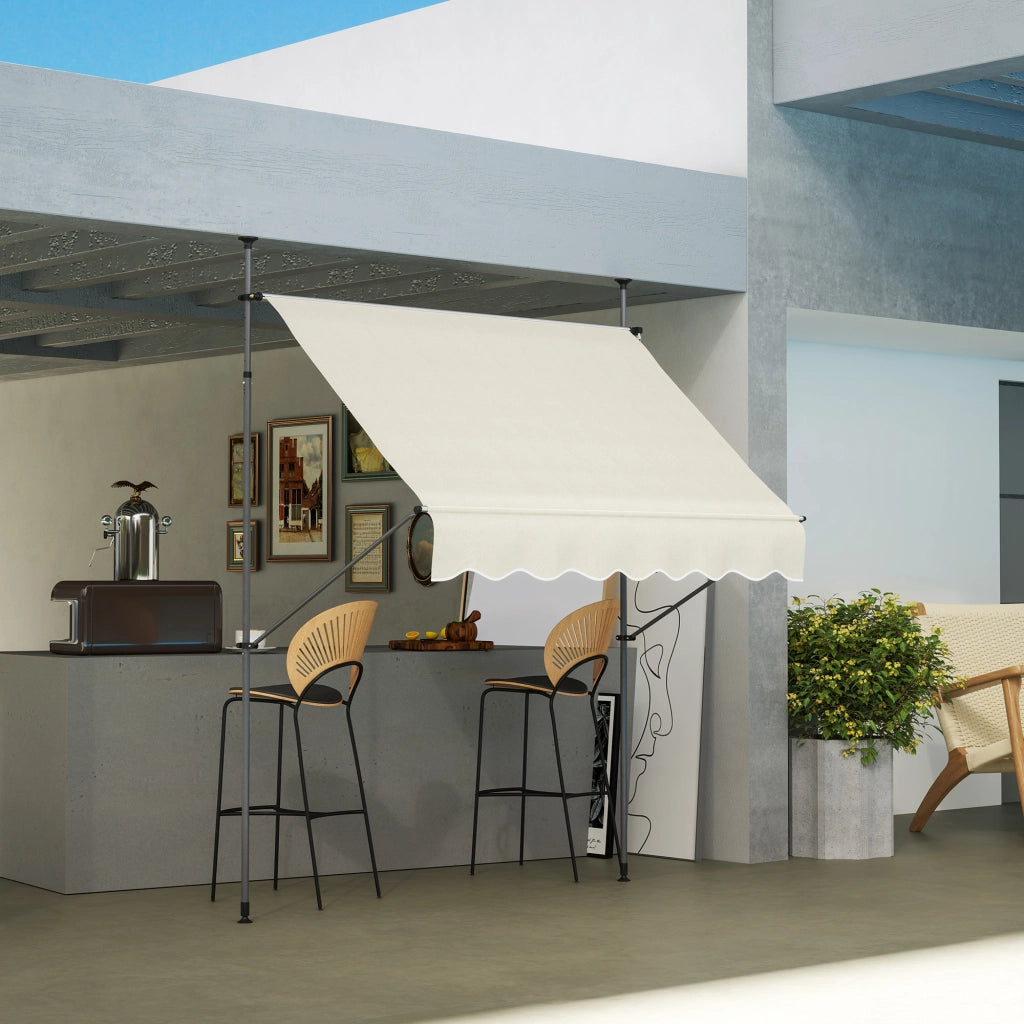Appendiabiti autoportante retrattile ¨C Zephmum ¨C Grigio 120x210x30 cm