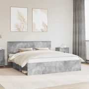 Struttura del letto Calcestruzzo 180 x 200 cm Pino massello 3410567