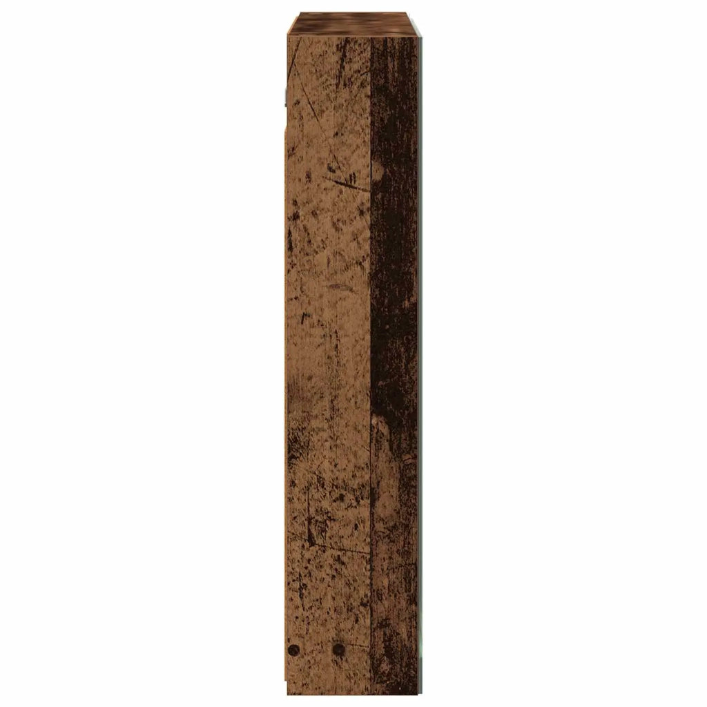 Mobiletto per specchio da bagno Legno vecchio 70 x 14,5 x 70 cm