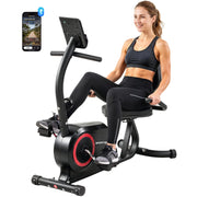 Ciclismo da camera ¨C zephmum ¨C con 8 livelli di resistenza, freno magnetico, sensore di frequenza cardiaca, display LCD