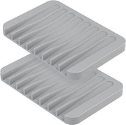 Set di due contenitori di silicone con apertura di scarico