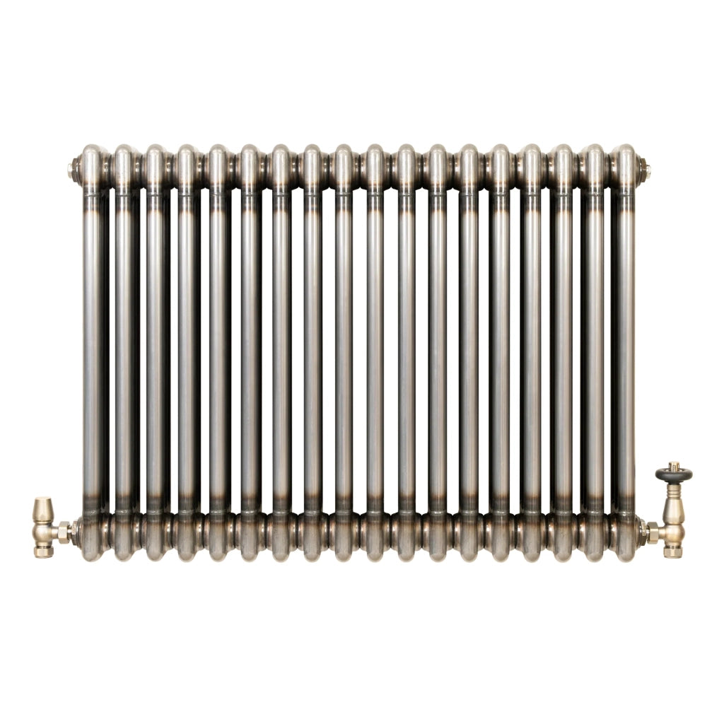 Radiatore 3 Colonne Orizzontale Metallo Grezzo 600 x 830 mm TRV