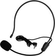 Microfono condensatore da 35mm per montaggio su testa per amplificatori di voce per altoparlanti - Mini Microfono
