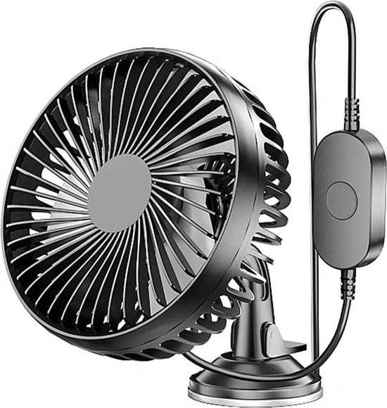 Ventilatore USB con batteria da 5200 mAh e 3 velocità | Ventilatore silenzioso con treppiede regolabile | Ventilatore mini portatile con 360 gradi | Ø 148 cm