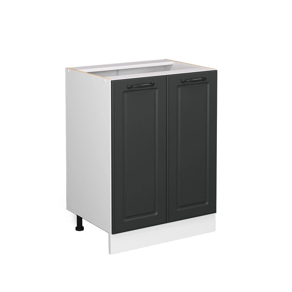 Vicco Mobiletto base cucina Antracite casa di campagna 60 cm senza piano di lavoro