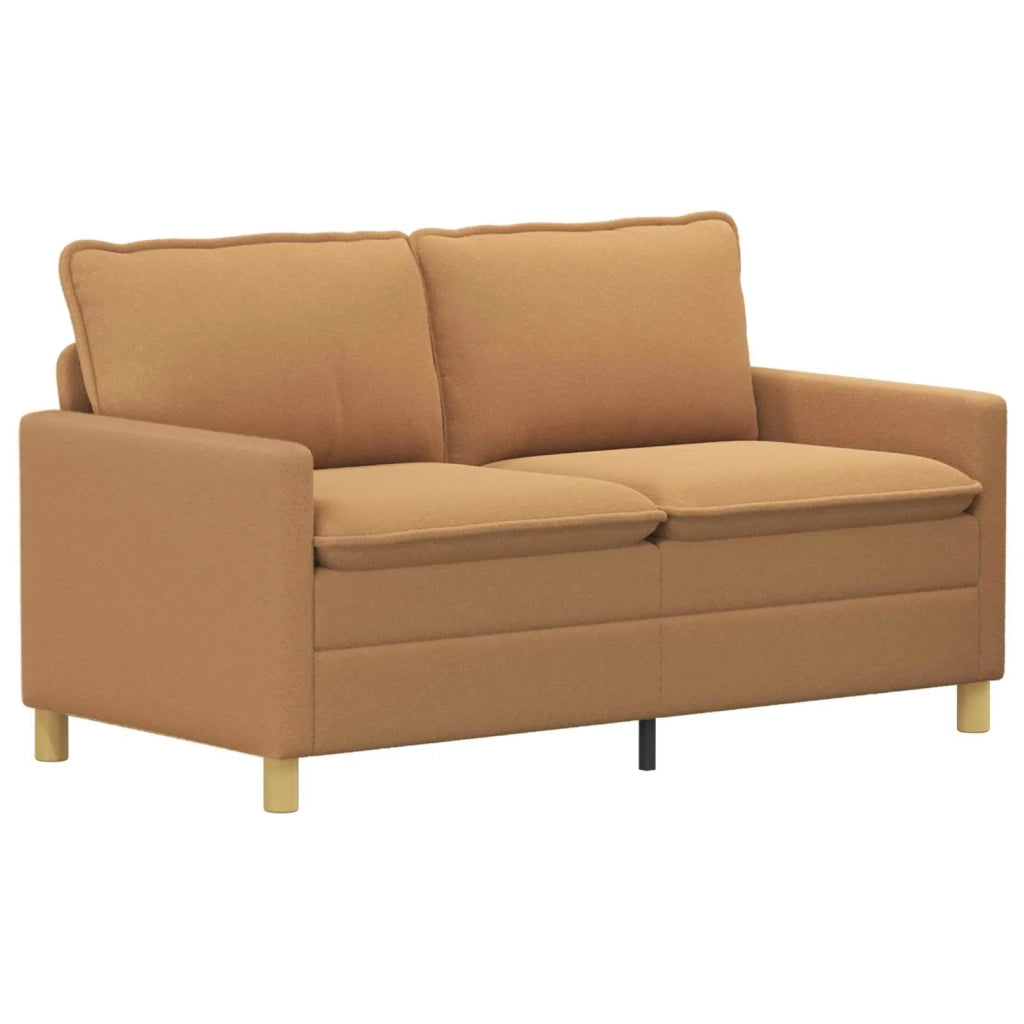Set di divani 2 pz Beige Tessuto 3417082
